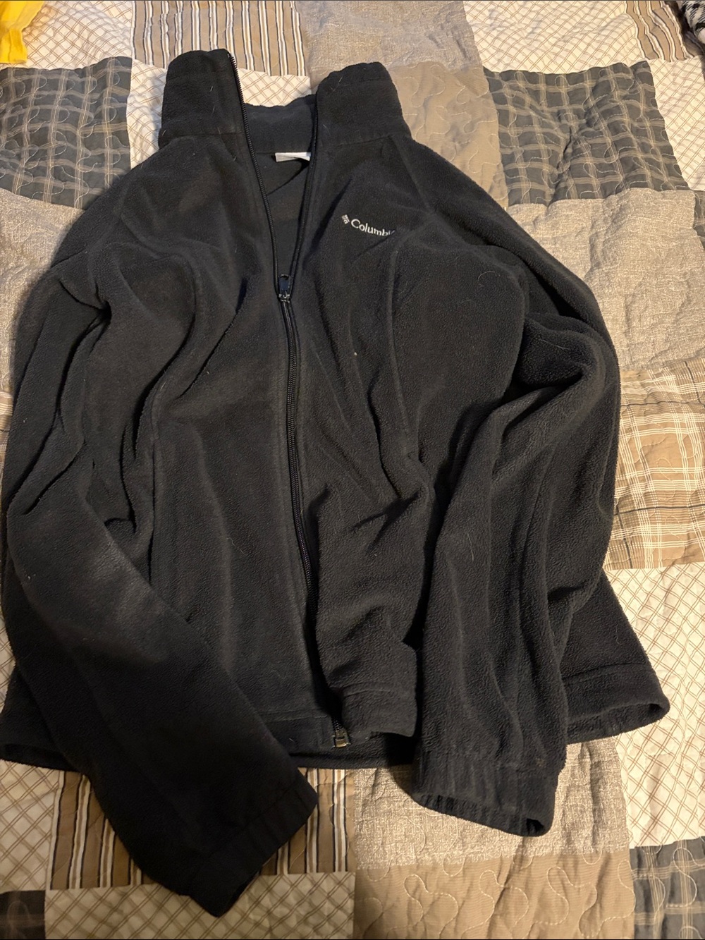 Columbia Women’s Black Full Zip Fleece Jacket